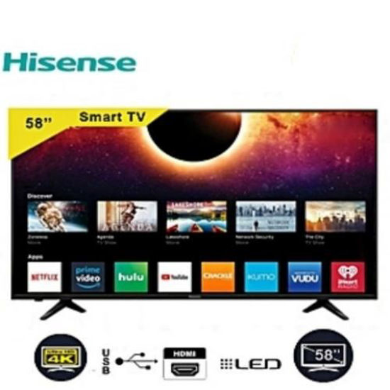 Image sur Smart TV LED 58" - Full HD 4K - Noir et Gris + Support Mural - Gris