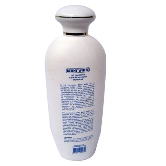 Image sur Lait corporel SUPER ECLAIRCISSANT HYDRATANT aux acides de fruits BERNY WHITE PARIS - 500 ml