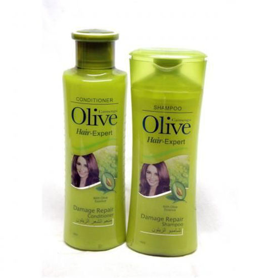 Image sur Pack Traitant A L'Essence D'Olive - Shampoing - 400 ml + Démêlant - 400 ml