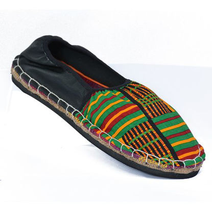 Image de Espadrilles Waka semi Ghana  - multicolore