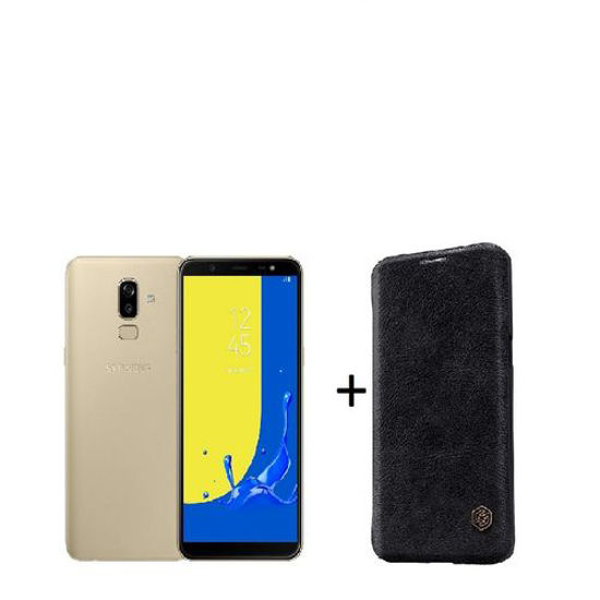Image sur Galaxy J8 (2018) - Dual SIM - 64 Go HDD - 4 Go RAM - 6'' - Or + Pochette