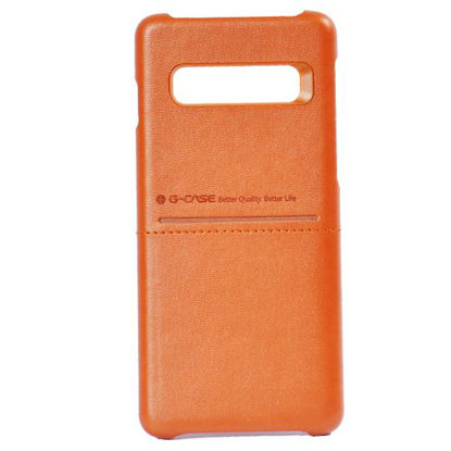 Image de Pochette En Cuire G-CASE Pour Samsung Galaxy S10 Plus - Marron