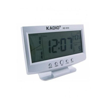 Image de Horloge Numérique Bureau et Table KD-1819 - Gris