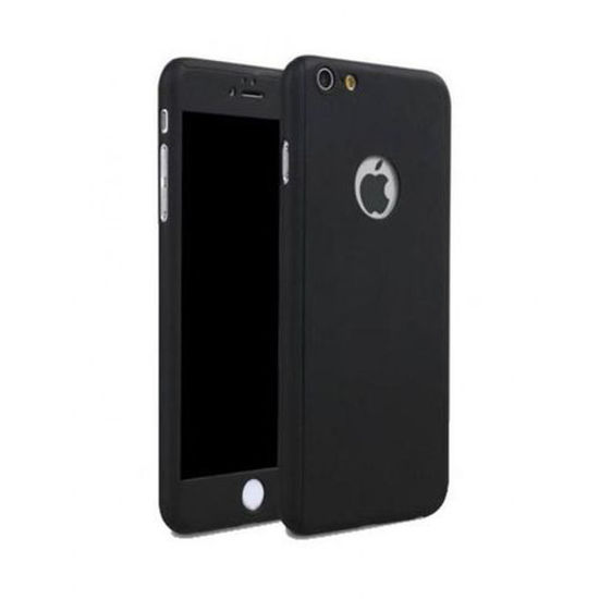 Image sur Pochette 360° Extra Fine Pour iPhone 6 + Ecran de Protection - Noir