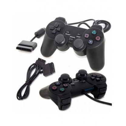 Agrandir l'image de Manettes Dualshock2 Pour PS2 - 2 Pièces - Noir Image de Manettes Dualshock2 Pour PS2 - 2 Pièces - Noir