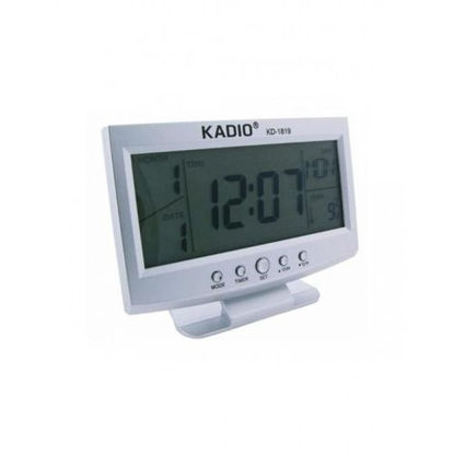 Image de Horloge Numérique Bureau et Table KD-1819 - Gris