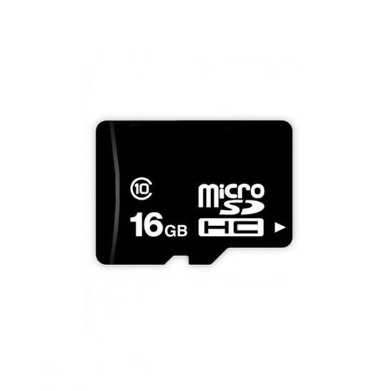 Carte Mémoire Micro SD 16 Go Avec Adaptateur - Noir