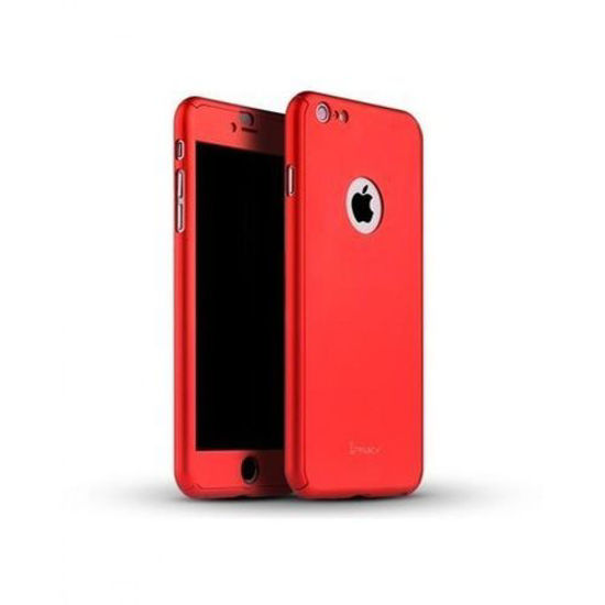 Image sur Pochette 360° Extra Fine Pour iPhone 6 + Ecran De Protection - Rouge