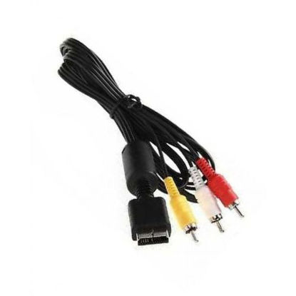 Agrandir l'image de Câbles audio vidéo Ps2 - Noir Image de Câbles audio vidéo Ps2 - Noir
