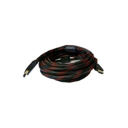 Agrandir l'image de Cable HDMI Vers HDMI - 5 m - Noir Et Rouge Image de Cable HDMI Vers HDMI - 5 m - Noir Et Rouge