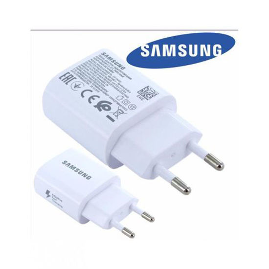 Image sur Chargeur rapide pour SAMSUNG S8 / S8+ / S9 / S9+ / Note 8 / C9 Pro - Blanc