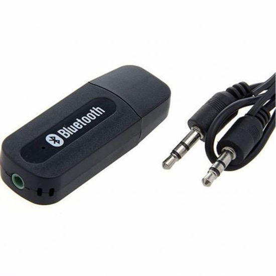 Image sur Récepteur Audio 3.5 mm Clé USB Bluetooth Sans Fil - Noir