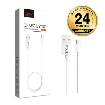 Image de Cable Usb Haute Qualite Fast Charge type c - 2m - Blanc