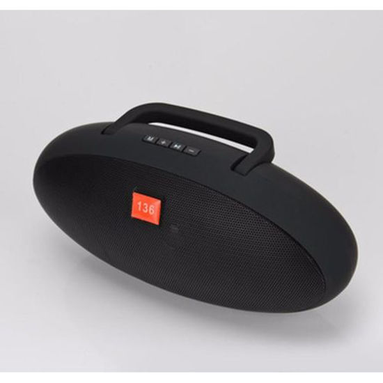 Image sur Haut-parleur Bluetooth super Bass Avec port USB Carte SD et Radio FM - Noir