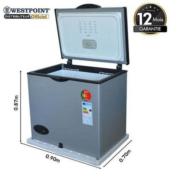 Congélateur coffre Westpoint WBP-2313.ERWLS - 209 Litres - 12 Mois