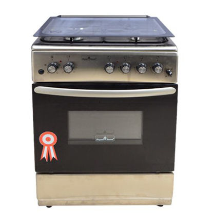 Agrandir l'image de Cuisinière A Gaz Et Electrique 4 Foyers - 60 x 60 - SFHI - 606031 HP - Gris Argent - 12 Mois Image de Cuisinière A Gaz Et Electrique 4 Foyers - 60 x 60 - SFHI - 606031 HP - Gris Argent - 12 Mois