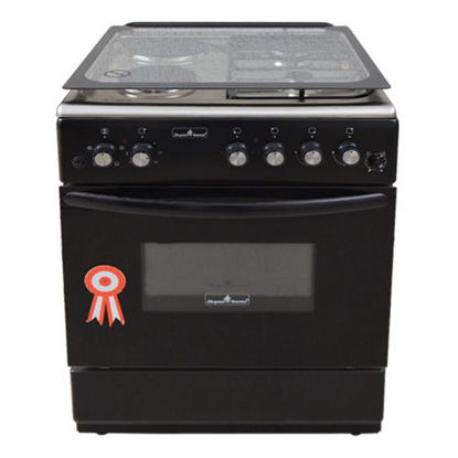Agrandir l'image de Cuisinière A Gaz Et Electrique 4 Foyers - 60 x 60 - SFIB-606022HP - Noir - 12 Mois Image de Cuisinière A Gaz Et Electrique 4 Foyers - 60 x 60 - SFIB-606022HP - Noir - 12 Mois