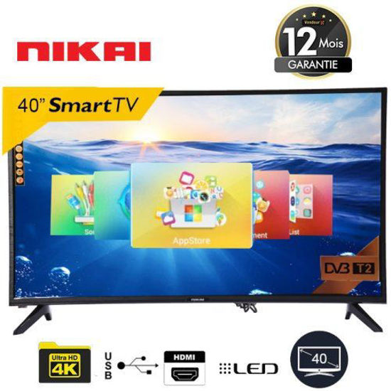 TV NIKAI 40" - NTV4000SLEDT -  Smart - Led - 12 mois