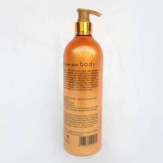 Image sur Lait De Toilette Éclaircissant 24K GOLD - 500g