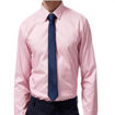 Image sur Chemise Homme - 3 Pièces - Rose, Noir Et Gris + Cravate Offerte