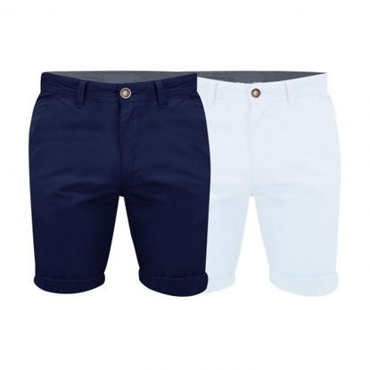 Image de Culottes - Pack 2 Pièces - Blanc Et Bleu Nuit
