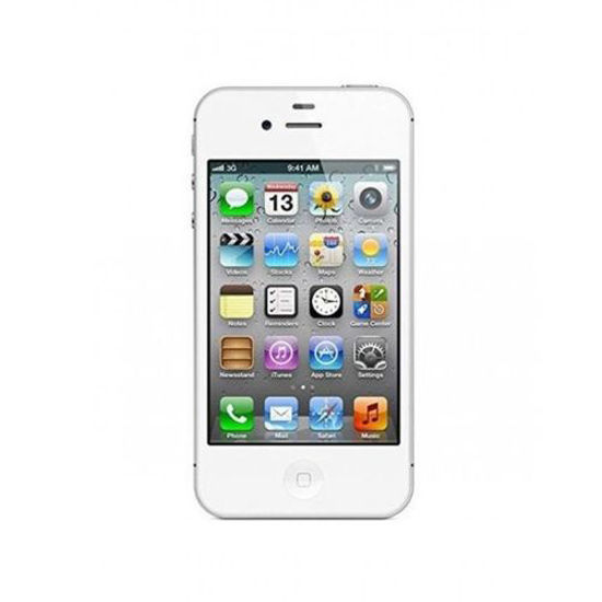 Image sur iPhone 4S 16Go HDD - Blanc + Protège Ecran + Pochette