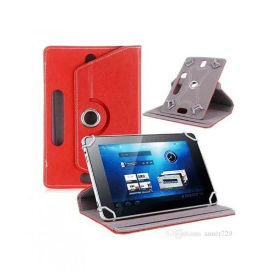 Image sur Pochette Rotative 360° Pour Tablette - 7 Pouces - Rouge