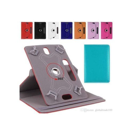 Image sur Pochette Rotative 360° Pour Tablette - 7 Pouces - Rouge