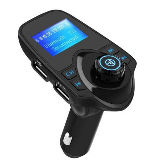 Image sur Transmetteur Bluetooth kit Mains Libres Pour voiture T11 - Noir
