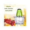 Image sur Hachoir A Viande Electrique Multifonction, Eminceur a Légume - 2 L - Vert