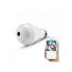 Image sur Caméra Ampoule WiFi HD panoramique 360° avec détection de Mouvement - Blanc