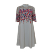 Image sur Robe Patineuse Fleuri - Blanc : L