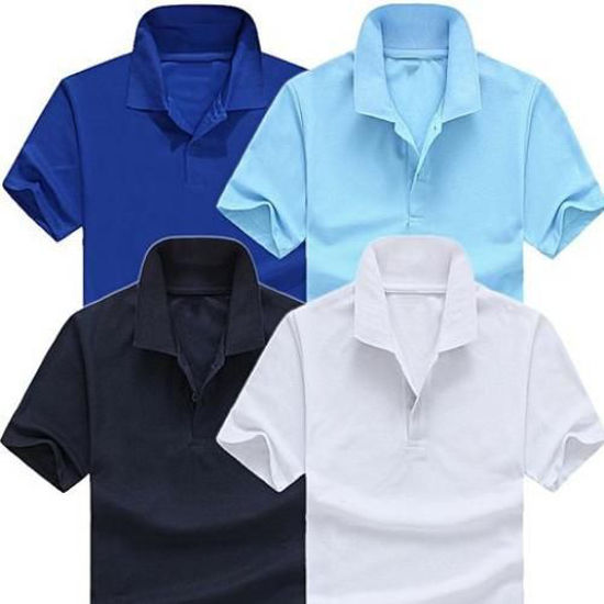 Image sur Polo En Coton - 4 Pièces - Multicolore