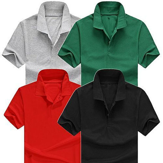 Image sur Polo En Coton - 4 Pièces - Multicolore