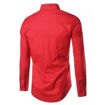 Image sur Chemise - 3 Pièces - Bleu marine, rouge et blanc