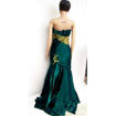 Image sur Maxi Robe de soirée avec trainne - Verte et or - XL/XXL - 3