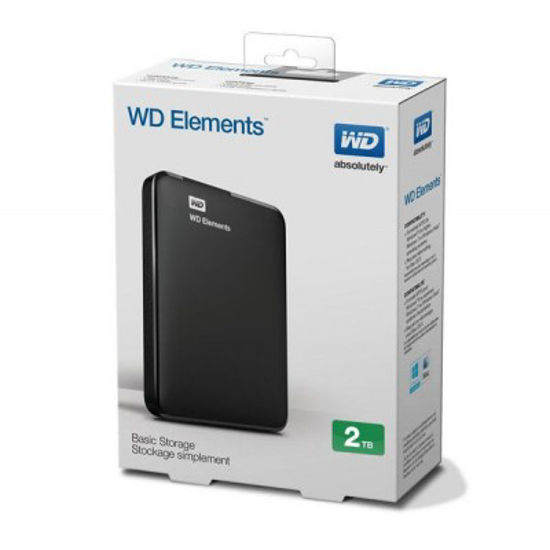 Image sur WD Elements Disque Dur Externe Portable 2 To - USB 3.0