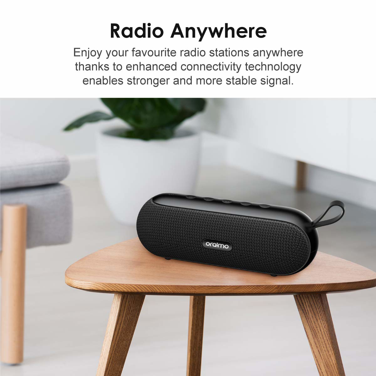Oraimo Bluetooth Speaker OBS52D Noir
