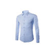 Image sur Chemise En Coton - 3 Pièces - Bleu Nuit Bleu-ciel et Blanc