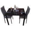 Image sur Salle À Manger Démontable En Verre -Très Solide - Gris