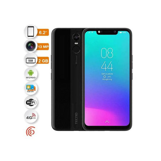 Image sur Tecno -Pouvoir 3 -Smartphone - 6.2'' - 4G -32 Go/ 2 Go-13 Mpx /13 Mpx -5000 MAh -12 mois