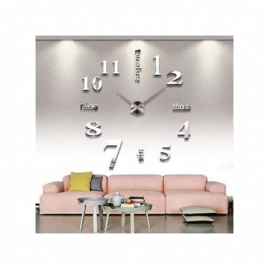 Image sur horloge murale 3D-Autocollant.