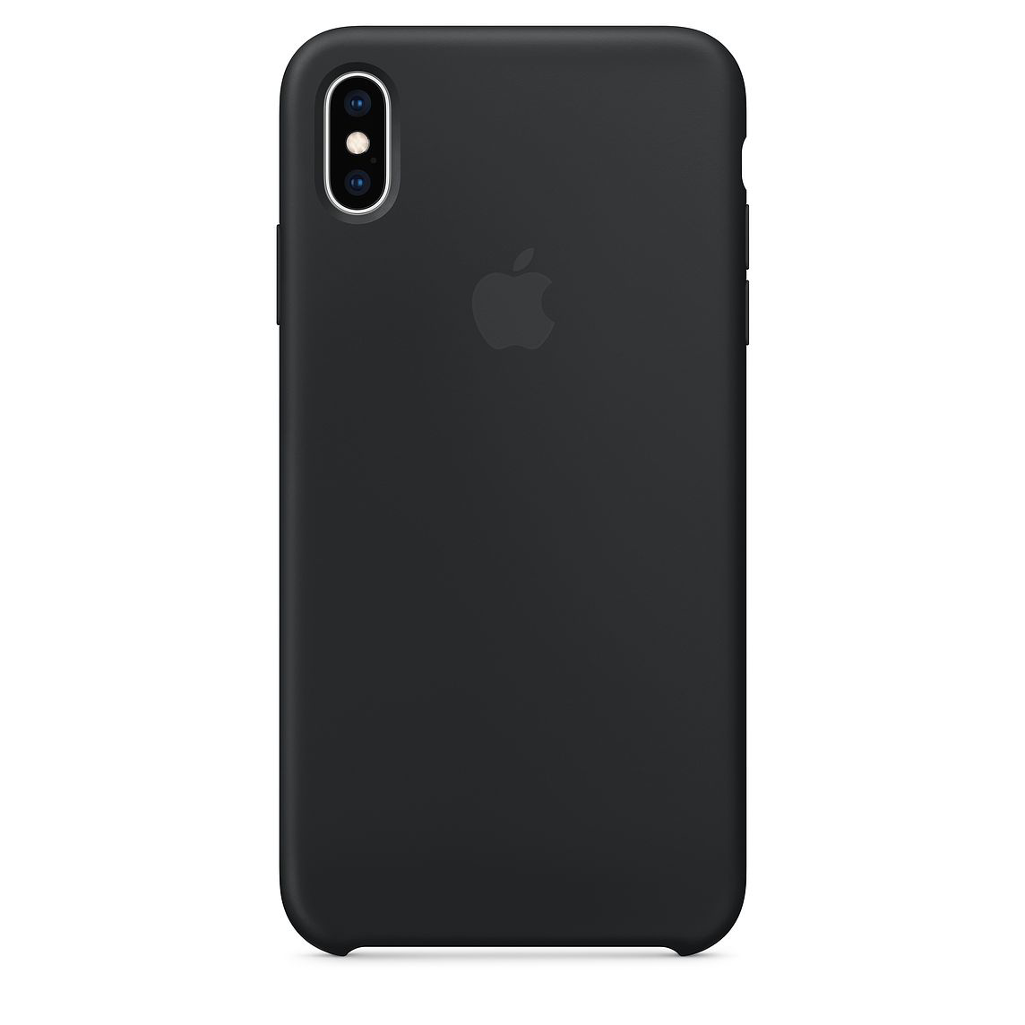 Pochette En Silicone Pour iPhone XS Max - Noir Apple