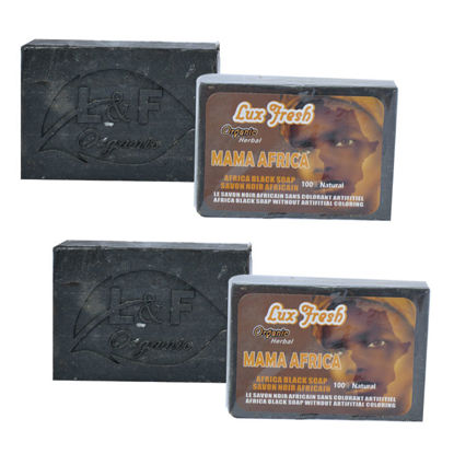 Agrandir l'image de Mama Africa Savon- Savon Noir D Afrique 100% Naturel . 135 G. 2 Pieces Image de Mama Africa Savon- Savon Noir D Afrique 100% Naturel . 135 G. 2 Pieces