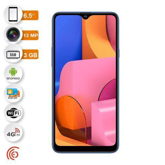 Image sur Samsung Galaxy A20s - 6.5" - 13+5+8Mpx - 3Go - 32Go - Bleu