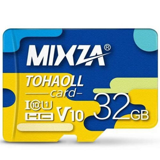 Image sur Carte Mémoire MicroSD - C10 - U1- 32GB - Multicolore