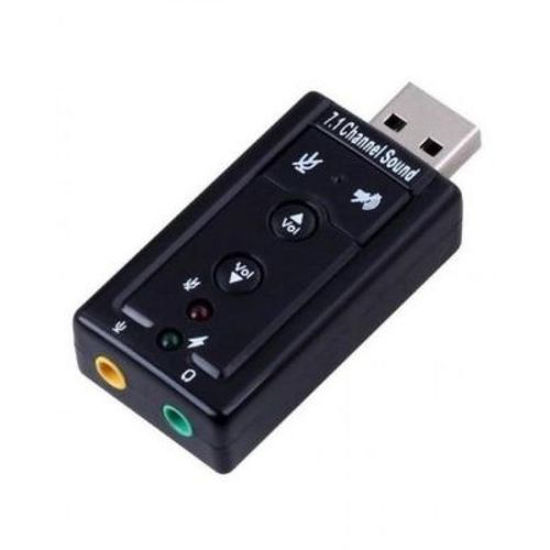 Image sur Carte Son USB Audio - Noir