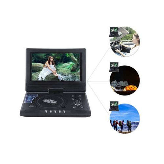 DVD Portable -VBESTLIFE -9.8" -Lecteur Numérique Multimédia -Lecteur U Drive Play avec FM TV
