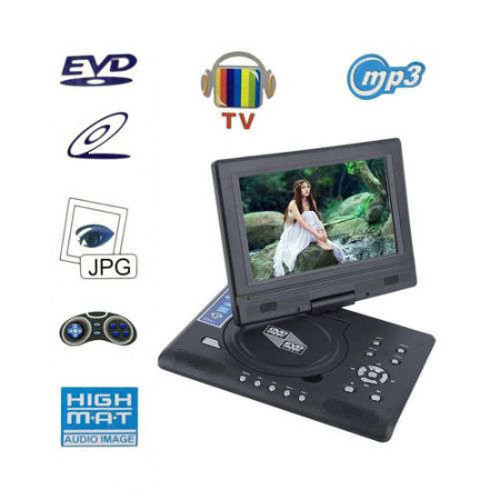 DVD Portable -VBESTLIFE -9.8" -Lecteur Numérique Multimédia -Lecteur U Drive Play avec FM TV