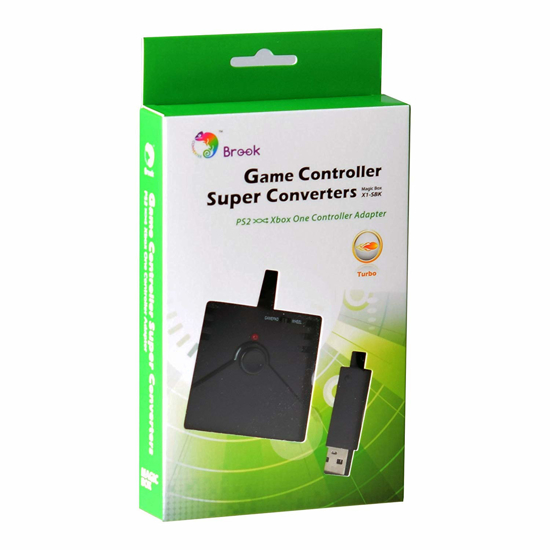 Image sur Mcbazel USB Super Converter pour l'utilisation du contrôleur PS2 Joystick Racing Wheel sur Xbox One Console Gaming Adapter avec Gam3Gear Keychain